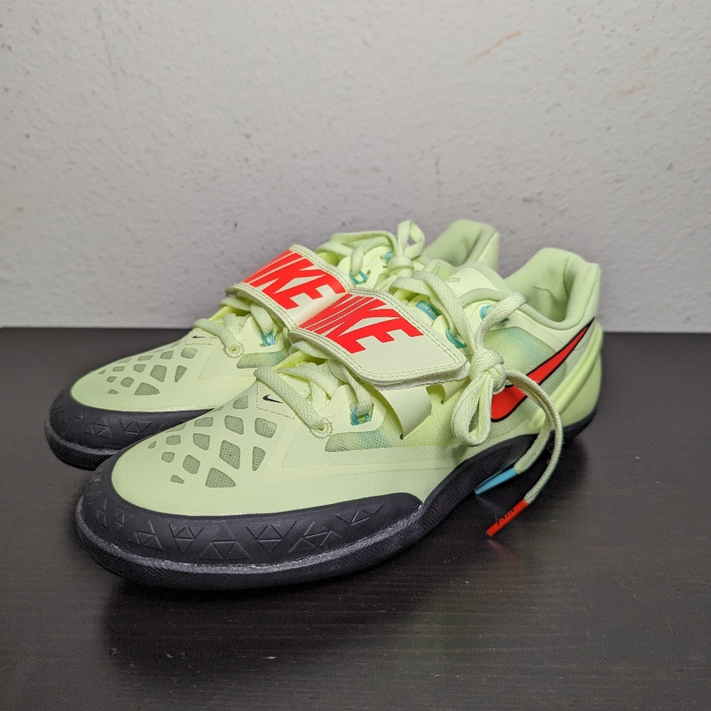 Nike Mens Size 6.5 Women's 8 Zoom Rotational 6 Throwing Shoes Barely Volt